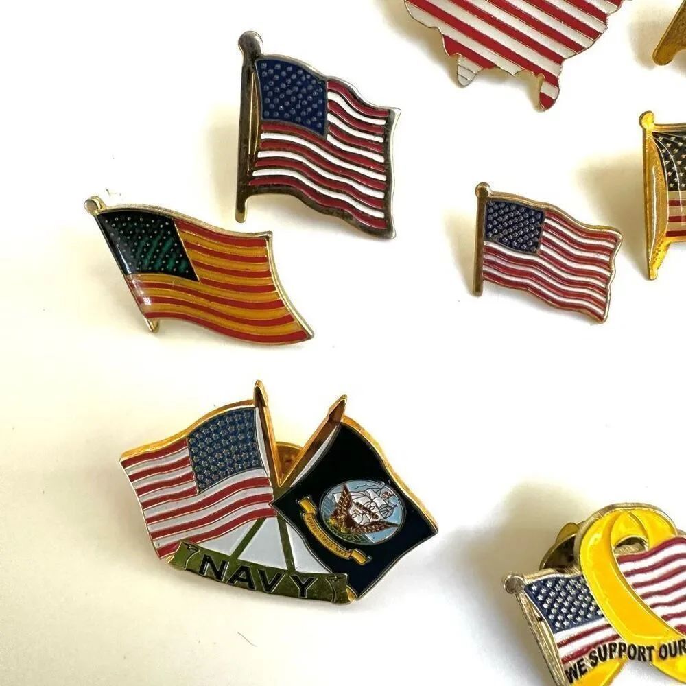 American flag pin bundle - Picture 4 of 7